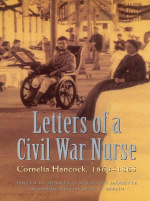 cover image of Letters of a Civil War Nurse